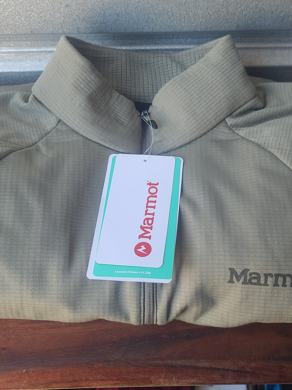 Marmot Men's XL Technical Grid Fleece Half-Zip Lightweight Jacket